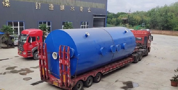 義馬市水務(wù)公司400T/H一體化凈水設(shè)備安裝調(diào)試完成 出水達標